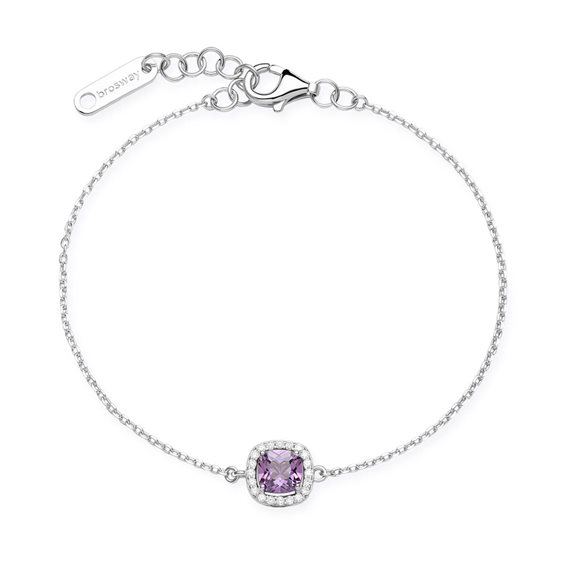 Bracelet Brosway Femme FANCY MAGIC PURPLE in Argent Cubic Zirconia FMP123 - FMP123